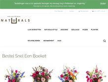 Tablet Screenshot of naturals.nl